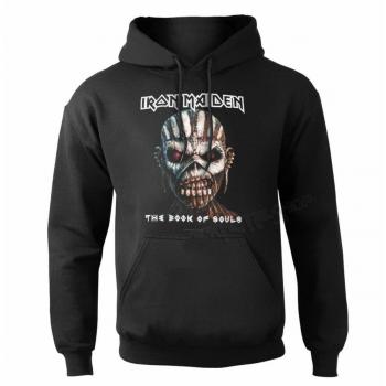 Iron Maiden Book of Souls Men's Hoodie - Black - M - 80% Cotton, 20% Polyester