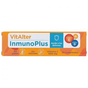 Inmunoplus Vitalter 20 Comprimidos Sabor Naranja con Vitaminas C, D y Zinc