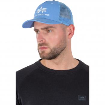 Alpha Industries Basic Trucker Cap - Light Blue, Standard Size