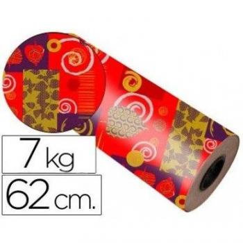 PAPEL FANTASIA VERJURADO STAR 7029-62 TODO EL AÑO BOBINA 62 CM 7 KG