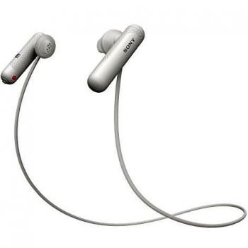 Sony WISP500W.CE7 - Auriculares Deportivos Inalámbricos, con Bluetooth, Color Blanco, Talla Única