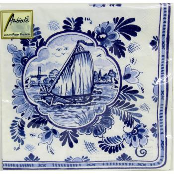 'Ambiente Servilletas Delfts Azul 33 x 33 cm 20st.