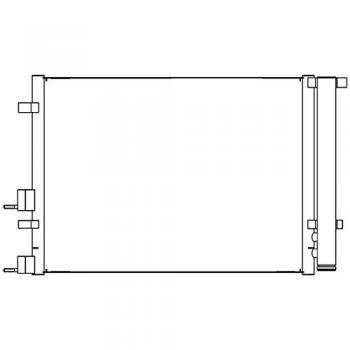 BEHR HELLA SERVICE 8FC 351 318-671 Condensador, aire acondicionado