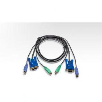 ATEN Micro-Lite PS/2 KVM Cable, 6ft