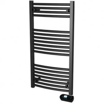 Toallero eléctrico curva MC Ducaheat Negro 450W 0.636.037 Ducasa