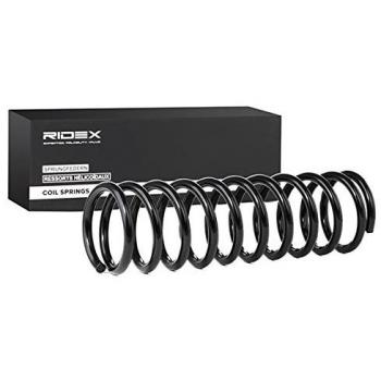 Muelle de suspensión RIDEX 188C0119 para VW y AUDI, compatible con Polo II Coupe, amortiguador trasero, muelle helicoidal