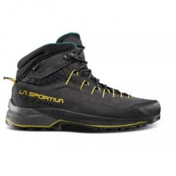 La Sportiva - Botas de senderismo para hombre TX4 Evo Mid GTX, características: impermeables, transpirables, suela Vibram, soporte para tobillo, diseño ligero y duradero