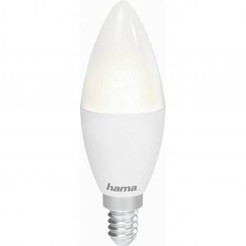 Bombilla inteligente Hama LED E14 5,5W regulable tipo vela