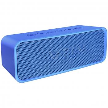 VTIN R2 - Altavoz Bluetooth Portátiles, IPX6 Impermeable, con Sonido Extra Bass y Clásico, Botones Delicados y Diseño Ultraportatil, Es Idea para Hogar, Fiesta, Coche, Viajes, Playa, Piscina- Azul