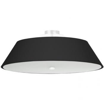 Aplique de techo VEGA 60 negro E27
