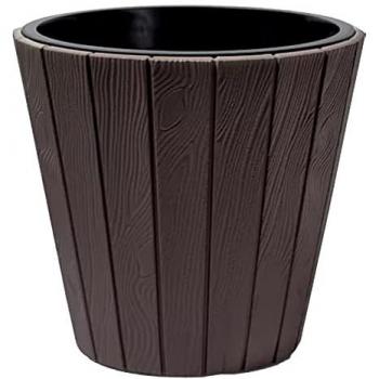 Maceta WOODE 29L Mocca 393x393x370 para Jardín