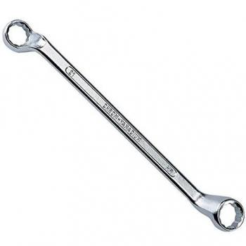 Alyco 170220 Llave de Estrella Acodada, Plateado, 24x26 mm