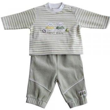 Schnizler Nickianzug Little Friends-Chándal Bebé niños    Beige