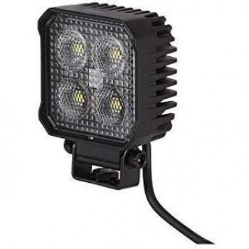 Faro de trabajo LED Hella ValueFit 12/24V, 1700lm, 4 diodos, rectangular, modelo 1GA 357 110-002