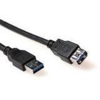Cable adaptador USB 3.0 A macho a USB A hembra de 1,50 m - SB3042