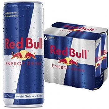 Red Bull - Bebida energizante 6 paquetes x 4 unidades de 250 ml