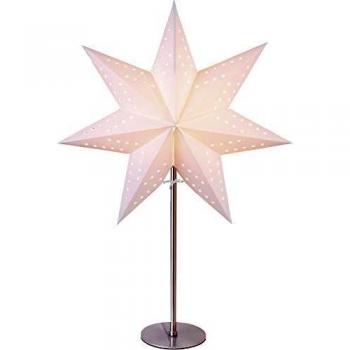 Lámpara de pie Bobo de papel, altura 51 cm, color crema, casquillo E14