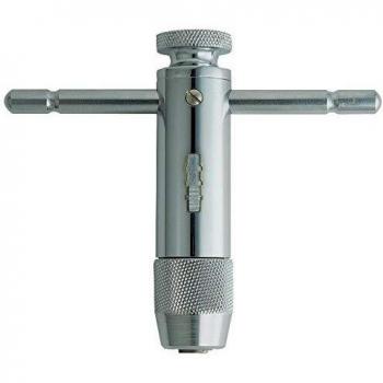 TIVOLY 11100310002 - Torno de roscar reversible con trinquete, diámetro 4,5 – 6,5 mm mano
