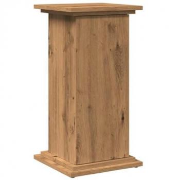 vidaXL Display Stand with Storage Artisan Oak 31x30x60 cm Engineered Wood