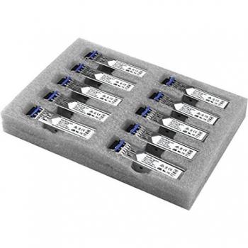 StarTech.com GLCLHSM10PST - Paquete de 10 SFPs Gigabit de Fibra