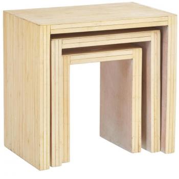 Mesa Auxiliar Natural 60x40,5x58 cm