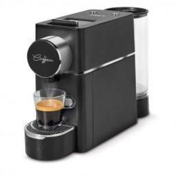 Cafetera de cápsulas Polti Coffea S18B - 19 bar, 0.85 l, 1400 W, 3 niveles de temperatura, color negro