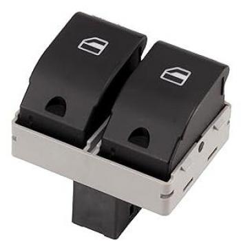Botón Eleva Eléctrico para Ventanas 6Q0959858 Seat/VW, Interruptor de Elevalunas Eléctrico, Repuesto Original ORG50210