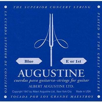 Augustine Single High E String for Classical Guitar - Blue Tension