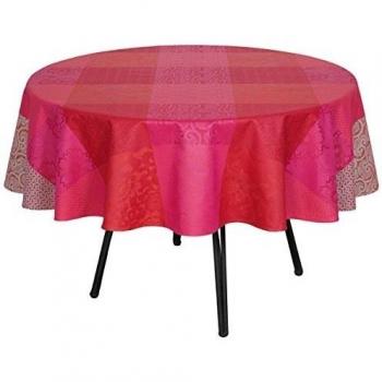 Le Jacquard Francais 22085 Fleurs De Kyoto Cerise - Mantel