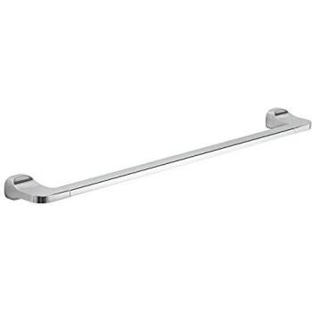 Toallero de barra cromado Stelvio 60 cm en acero inoxidable