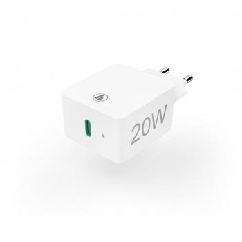 Cargador Hama 00201652 PD/QC USB-C 25W Blanco