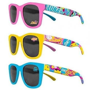 Soy Luna - Gafas de sol con funda, 3 colores