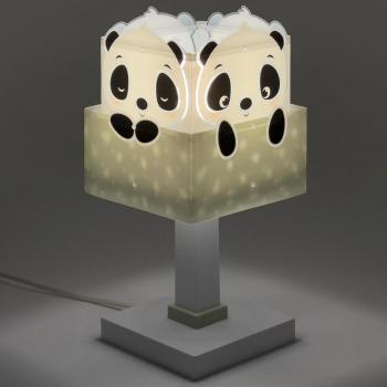Lámpara de Mesa Infantil Panda Verde E14