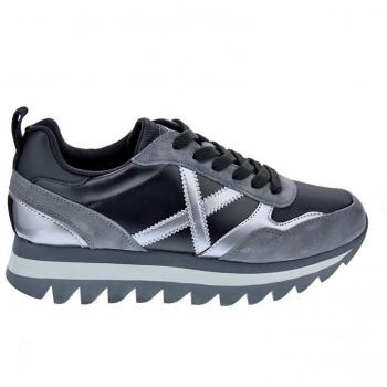 Munich Ripple Zapatillas Mujer Bajas Casual Color Azul/Gris/Negro Talla 36