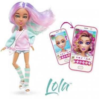 Muñeca Snapstar Lola - Set de Juego con Maquillaje y Accesorios