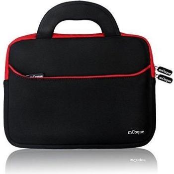mCoque Calidad Funda Bolso Sleeve de Neopreno para 10,1 Pulgadas ASUS Chromebook Flip C100PA portátil con la manija y Bolsillo para Accesorios