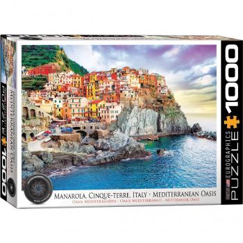 Eurographics 1000-Piece Puzzle - Manarola, Cinque Terre, Italy