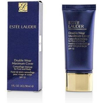 Estée Lauder Double Wear Maximum Cover Camouflage Makeup for Face and Body SPF 15 High Cover Foundation for Face and Body Shade 3W2 Cashew 30 ml
