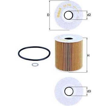 Mahle Filter OX156D Filtro De Aceite