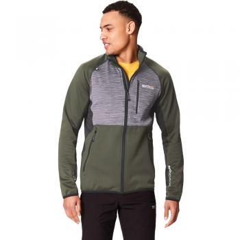 Regatta Mens Yare Extol Warm Backed Knitted Stretch Zip Pocket Jacket