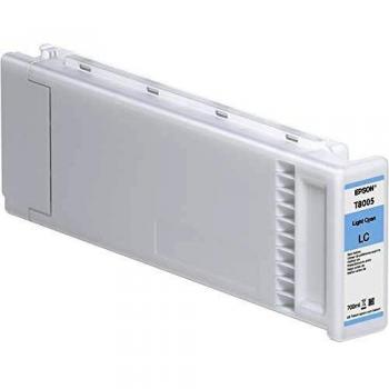 Cartucho de tinta original Epson T8005 700 ml Cian Claro para impresoras SureColor P20000 y SC-P10000