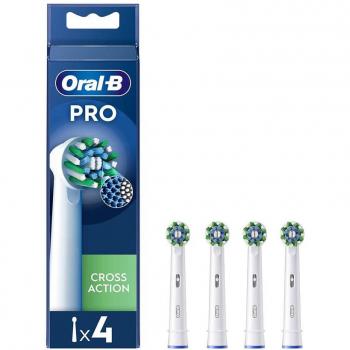PACK 4 CEPILLOS ELÉCTRICOS ORAL B PRO CROSS ACTION - BLANCO
