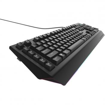 Teclado Gaming Mecánico Alienware AW568 USB QWERTZ con Retroiluminación RGB y Teclas Programables - Negro