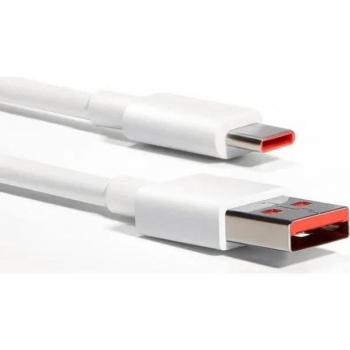 Xiaomi 6A Cable USB-A a USB-C Macho a Macho 1m Blanco