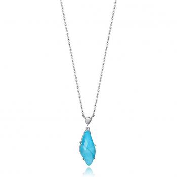 Collar Viceroy Elegant de plata y piedra turquesa