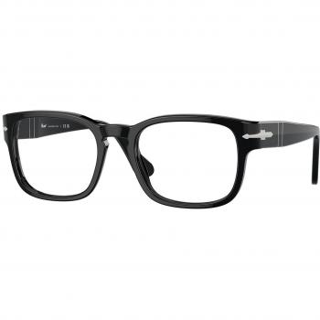 Persol PO3334V Men's Eyeglasses Black Size 53 - Blue Light Block Available