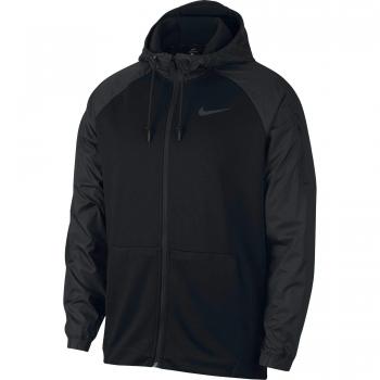 Nike M NK Dry HD LS FZ Utility Core Sweatshirt, Hombre, Black/mtlc Hematite, M