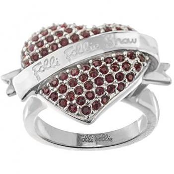 Anillo de Mujer Folli Follie Acero Inoxidable Plateado Talla 54 Modelo 3R9F127R