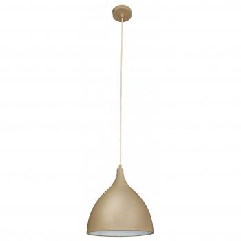 Lámpara de Techo Colgante Pinhead 28 cm, Color Marrón, 1 Bombilla E27