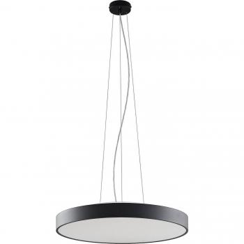 Lámpara colgante LED Arcchio Vanida, moderna, negro, 60 cm, aluminio, 1 llama